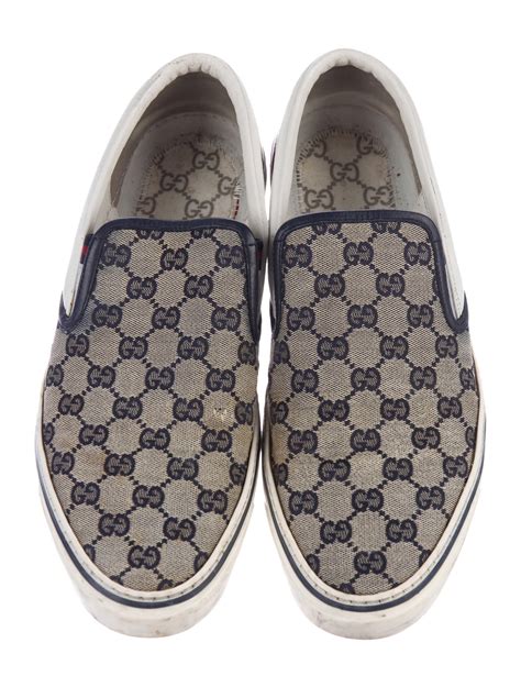 gucci canvas shoe|gucci gg canvas sneaker.